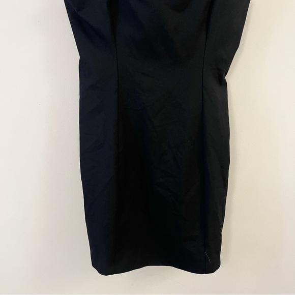 Abercrombie & Fitch Contrast Sweetheart Corset Mini Dress Size Medium NEW Black - Picture 5 of 12